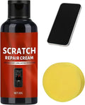 Glass Scratch Remover,Phone Screen Scratch Repair Kit,,Phone Screen Restoration Care Cream,Polishing Compound Kit with Sponge,Improve Clarity,Wide Application,Maintenance Care,Lens Scratch Remove
